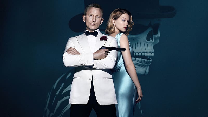 James Bond, Daniel Craig, Movie, Léa Seydoux, Spectre, Madeleine Swann, HD wallpaper