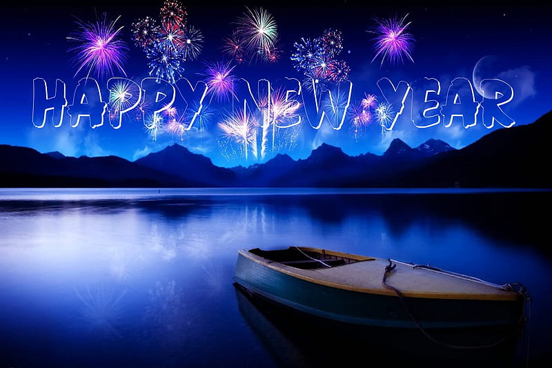 Happy New Year - 2012, art, bonito, 2012, new, year, happy new year, abstract, happy, HD wallpaper