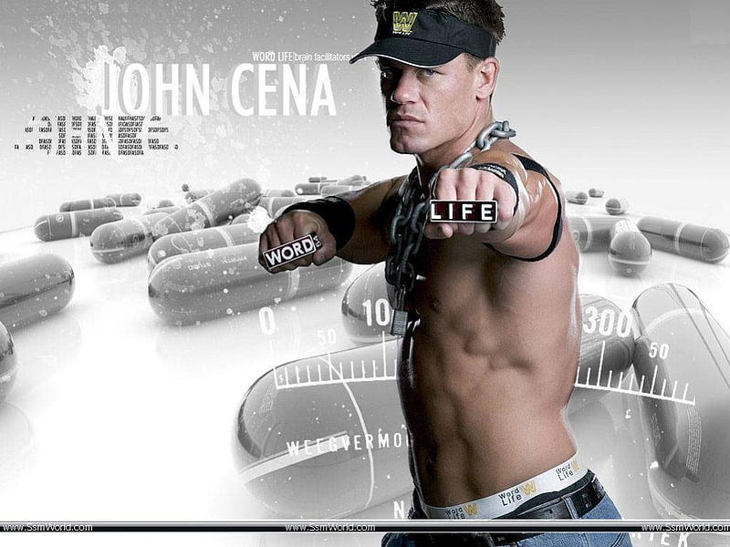 JOHN CENA - WWE, male, john cena, wrestler, wwe, smack down, HD wallpaper