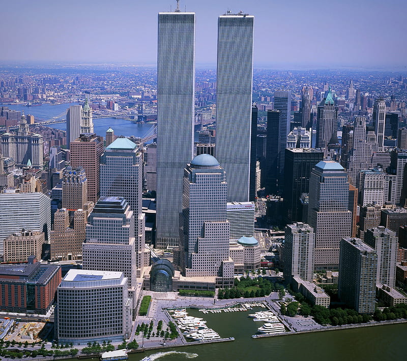 Twin Towers, 9/11, america, new york, ny, nyc, united states, usa, wtc, HD wallpaper