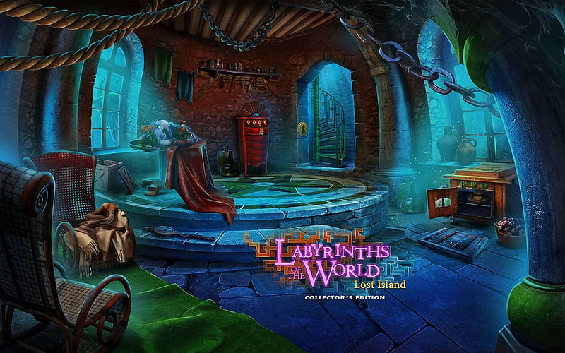 Labyrinths of the World 9 - Lost Island11, video games, fun, puzzle, hidden object, cool, HD wallpaper