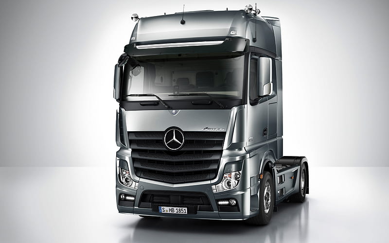 Mercedes-Benz Actros, 2017, 1845LS, euro 6, New trucks, German truck, Mercedes, HD wallpaper