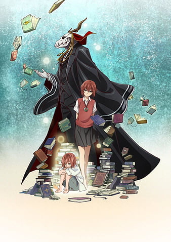 Wallpaper Mahou Tsukai no Yome, The Ancient Magus' Bride, Elias Ainsworth,  Hatori Chise for mobile and desktop, section сёдзё, resolution 2672x1792 -  download