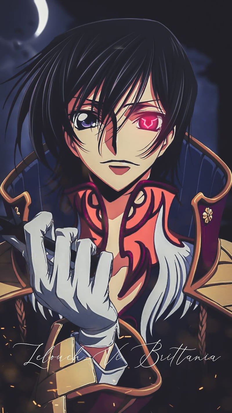 Lelouch Lamperouge, anime, code geass, guy, HD phone wallpaper