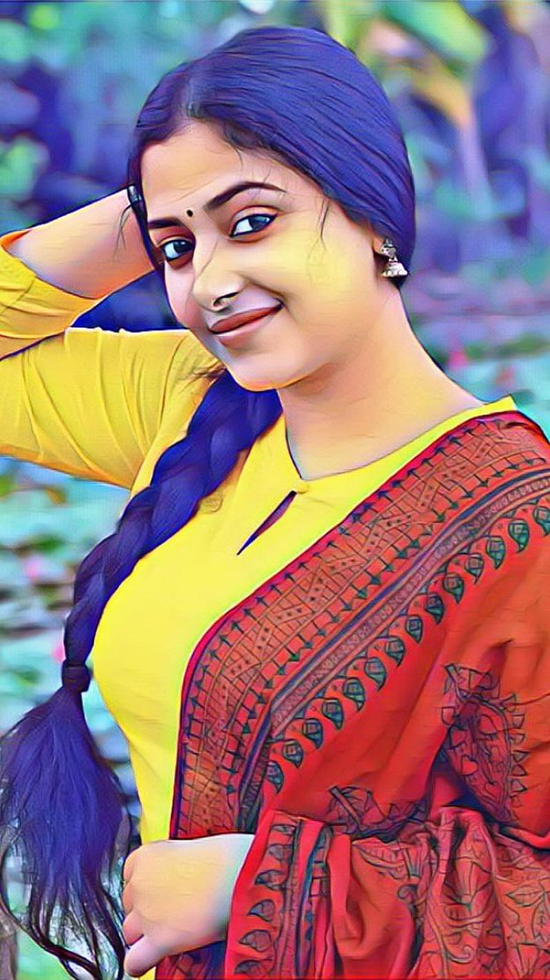 Anu Sitara , mallu actress, cute, HD phone wallpaper