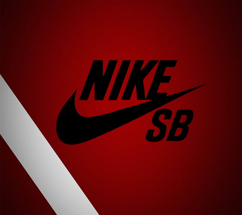 NikeSB Red, logos, nike, HD wallpaper
