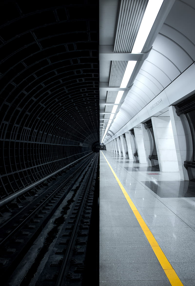 metro, tunnel, distance, HD phone wallpaper