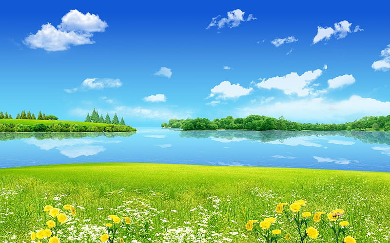 Summer Background, Anime Summer Landscape, HD wallpaper | Peakpx