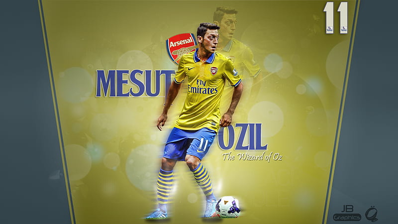 Soccer, Mesut Ozil, Arsenal F.C., HD wallpaper
