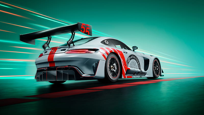 2022 Mercedes-Benz AMG GT3 Edition 55, Coupe, GT Racing, Race Car, V8, HD wallpaper