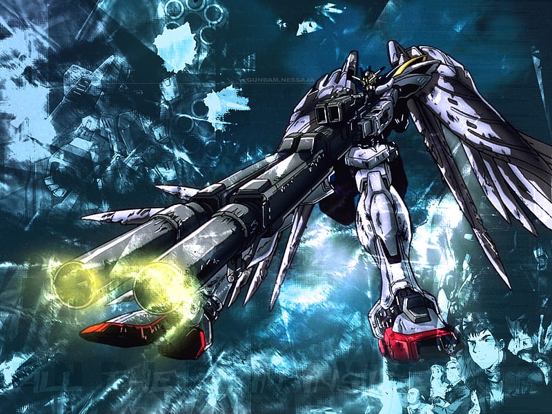 Gundam Wing, gundam, anime, HD wallpaper