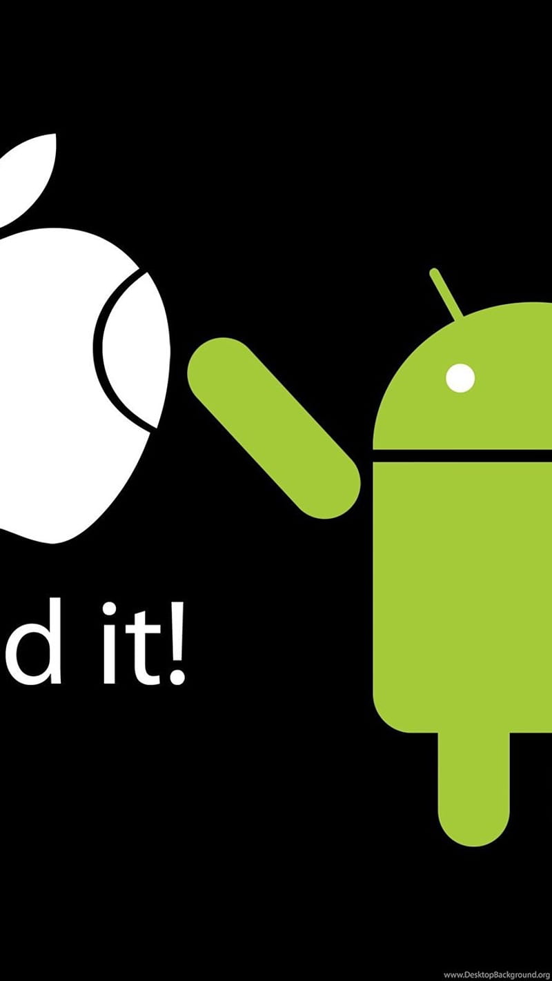 Android Vs iOS logo android vs apple HD wallpaper  Pxfuel