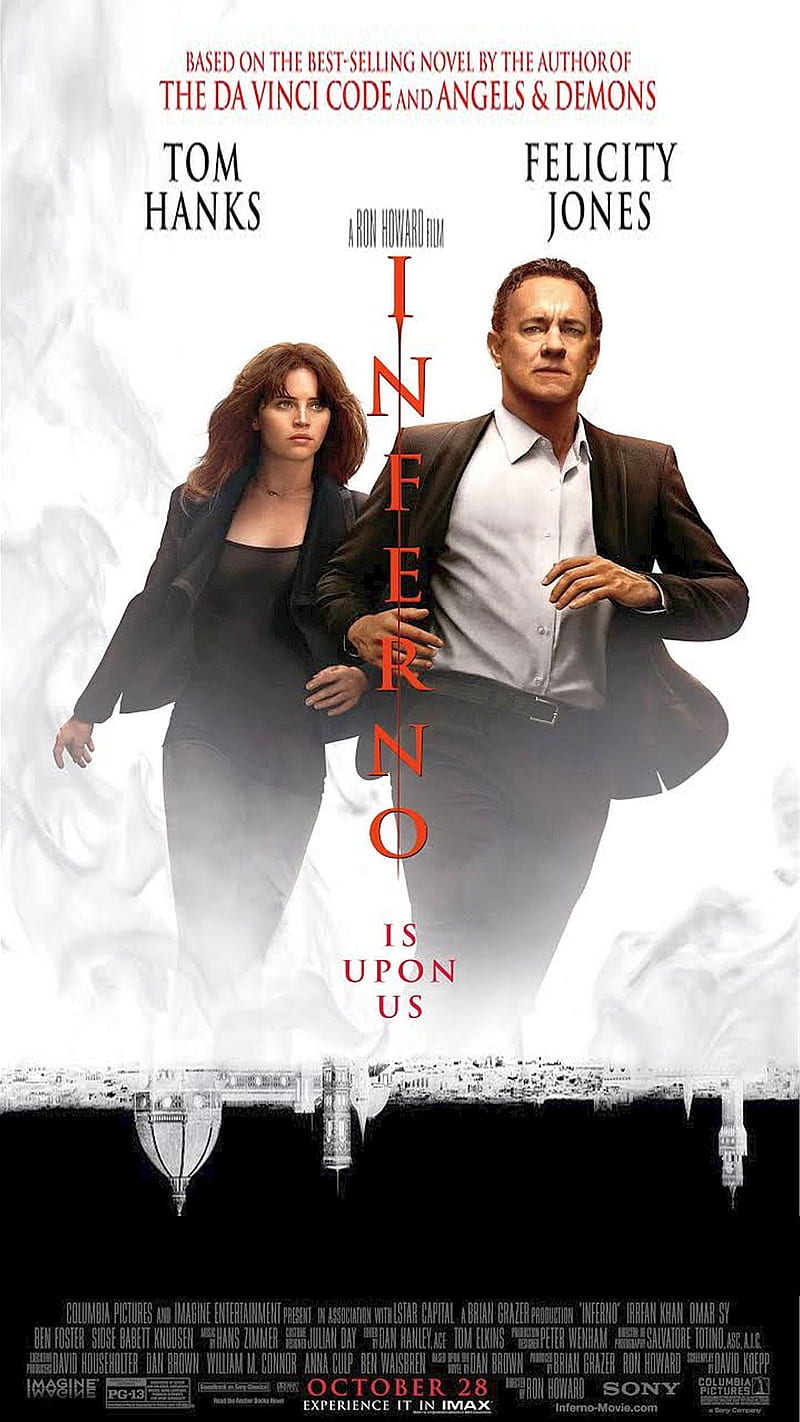 Inferno, 2016, movie poster, HD phone wallpaper | Peakpx