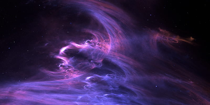 Sci Fi, Nebula, Space, Purple, HD wallpaper