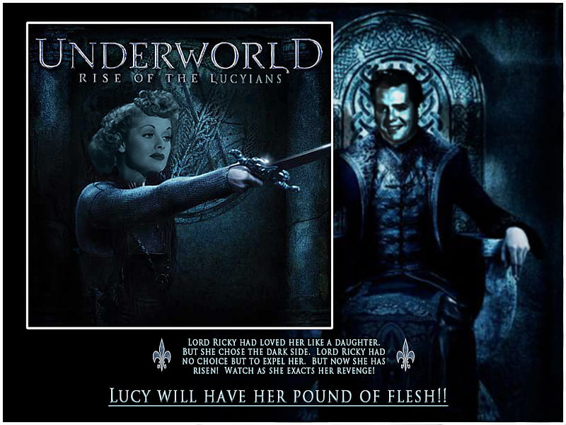 Underworld Rise of the Lucyians, underworld, parody, humor, i love lucy, HD wallpaper