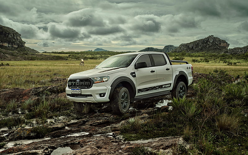Ford Ranger Storm offroad, 2020 cars, R, 2020 Ford Ranger, american cars, Ford, HD wallpaper