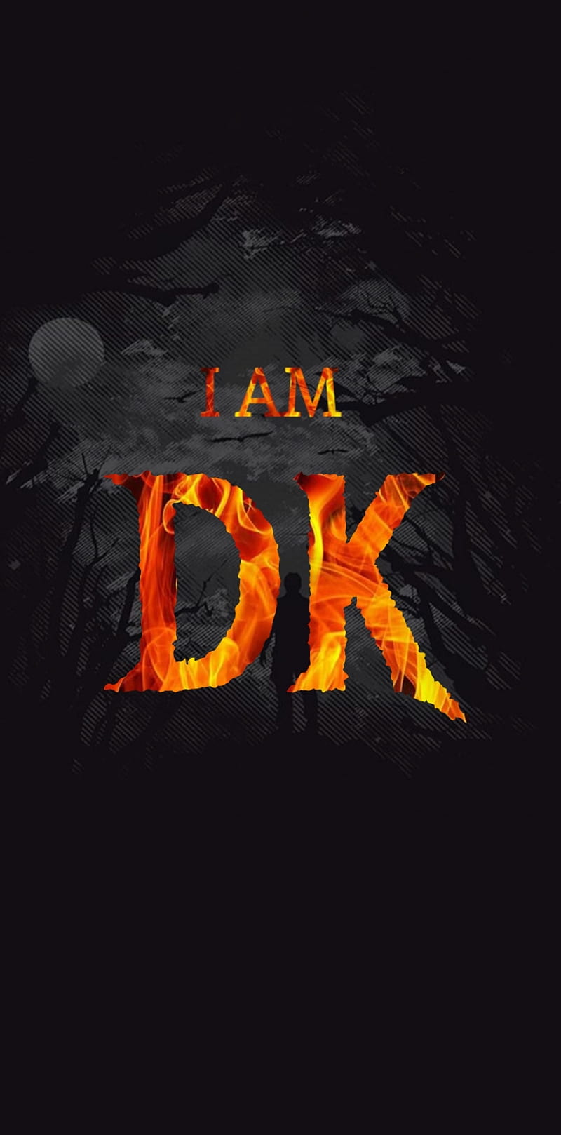Iam DK, alone, dk, logo, lonely, HD phone wallpaper | Peakpx