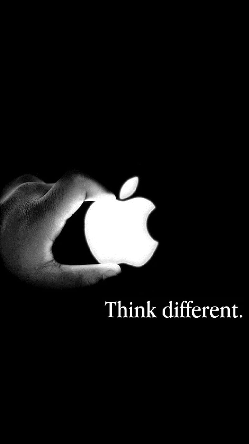 Apple logo, iphone 6, think different, HD phone wallpaper