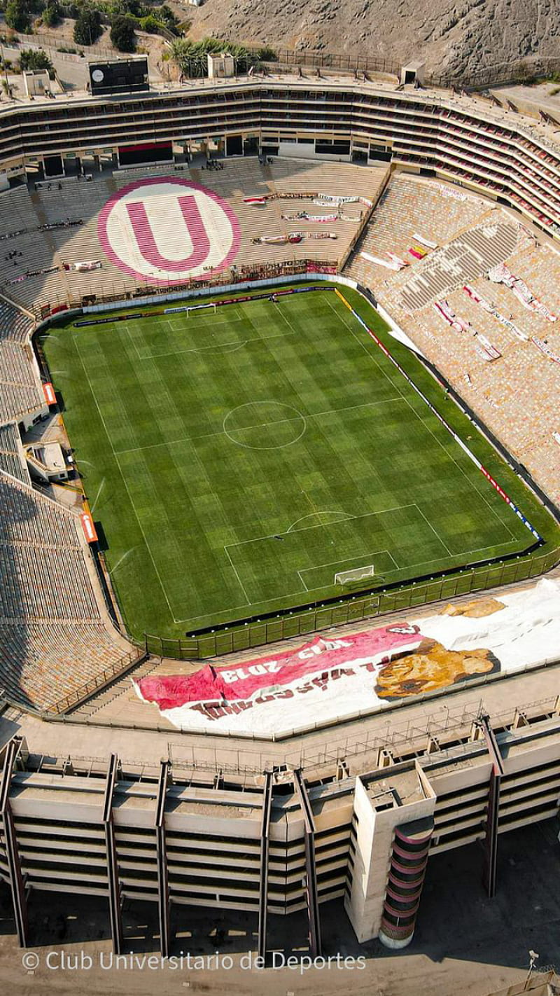 Monumental de la U, 2021, conmebol libertadores, liga 1 betsson, monumental de ate, stadium, universitario de deportes, HD phone wallpaper