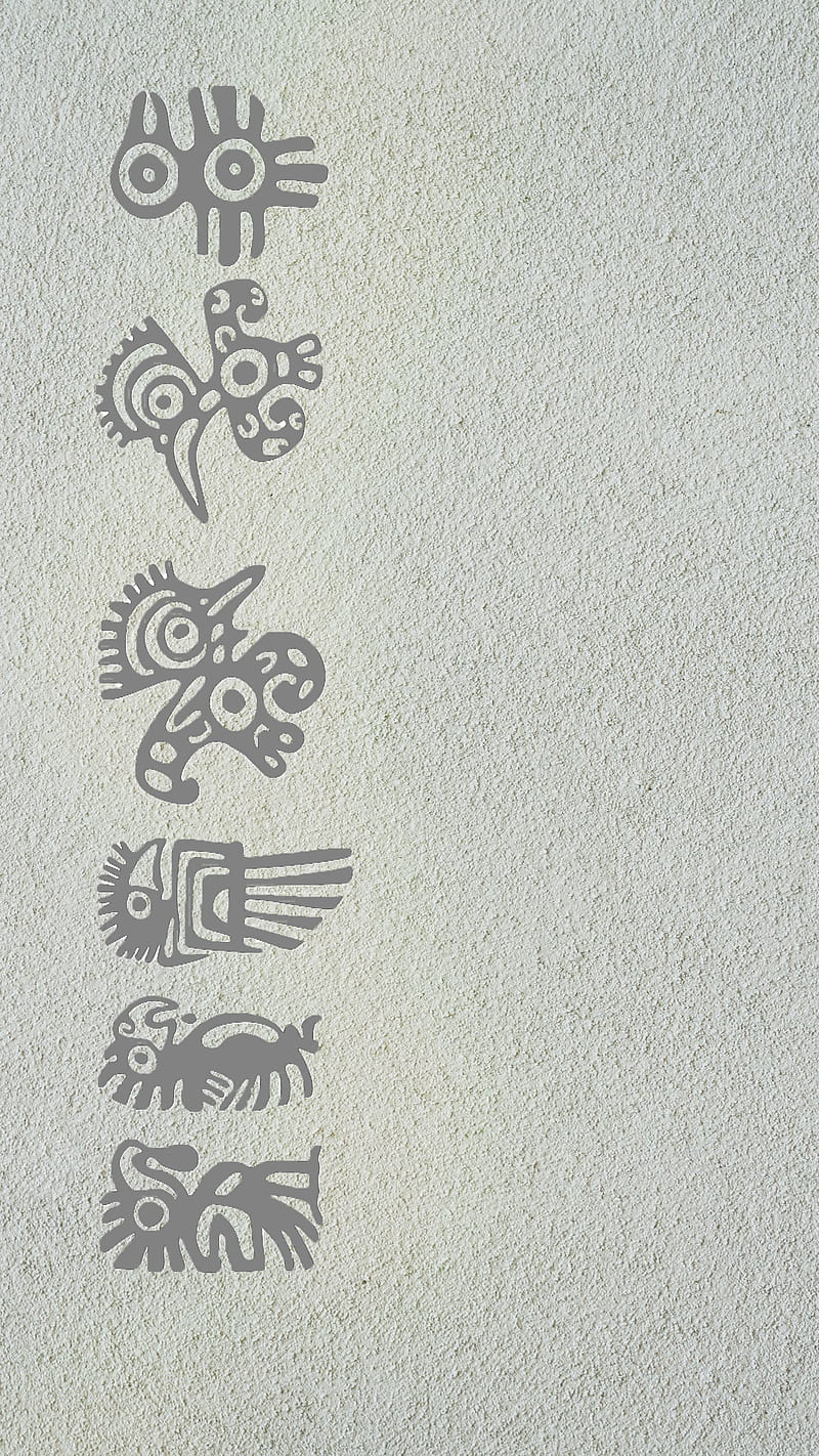 aztec ornaments 1, america, ethnic, gray, maya, native, ornamentsm, spiritual, texture, HD phone wallpaper