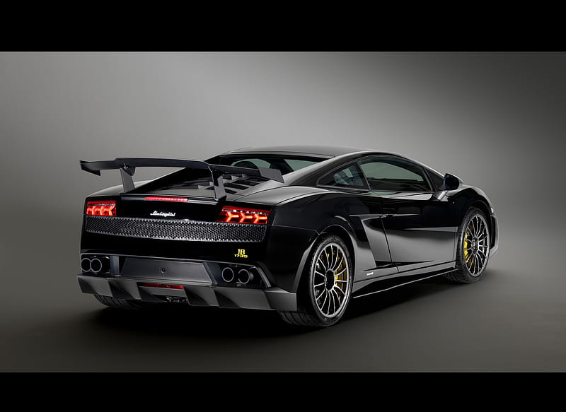 Lamborghini Gallardo LP570 4 Blancpain Edition Rear car HD