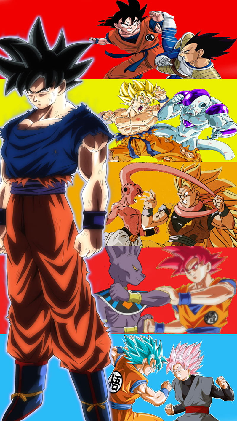 Goku, dbz, dragon ball, migatte no, ssj, ssj blue, ssj3, super, ultra ...