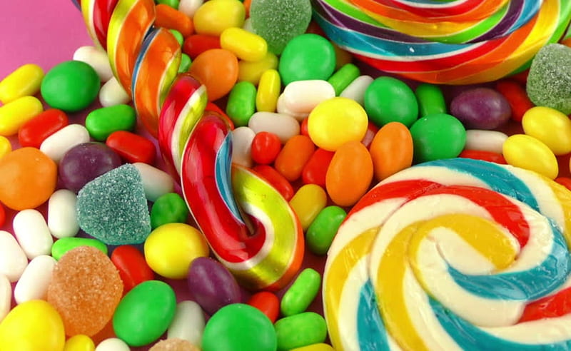 BonBons, Abstract, Candy, graphy, Sweets, HD wallpaper