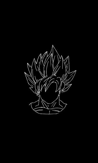 Goku Wallpaper 4K, Dragon Ball, AMOLED, Retro