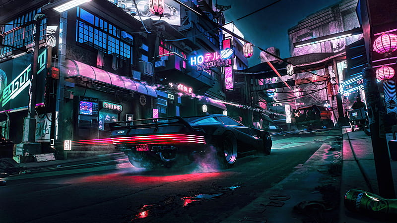 Cyberpunk 2077, china, cyberpunk, neon, night, saint, sci-fi, HD