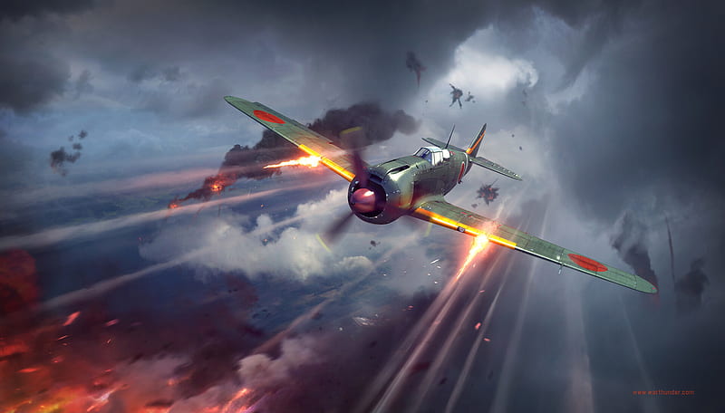 Warplane War Thunder, HD wallpaper