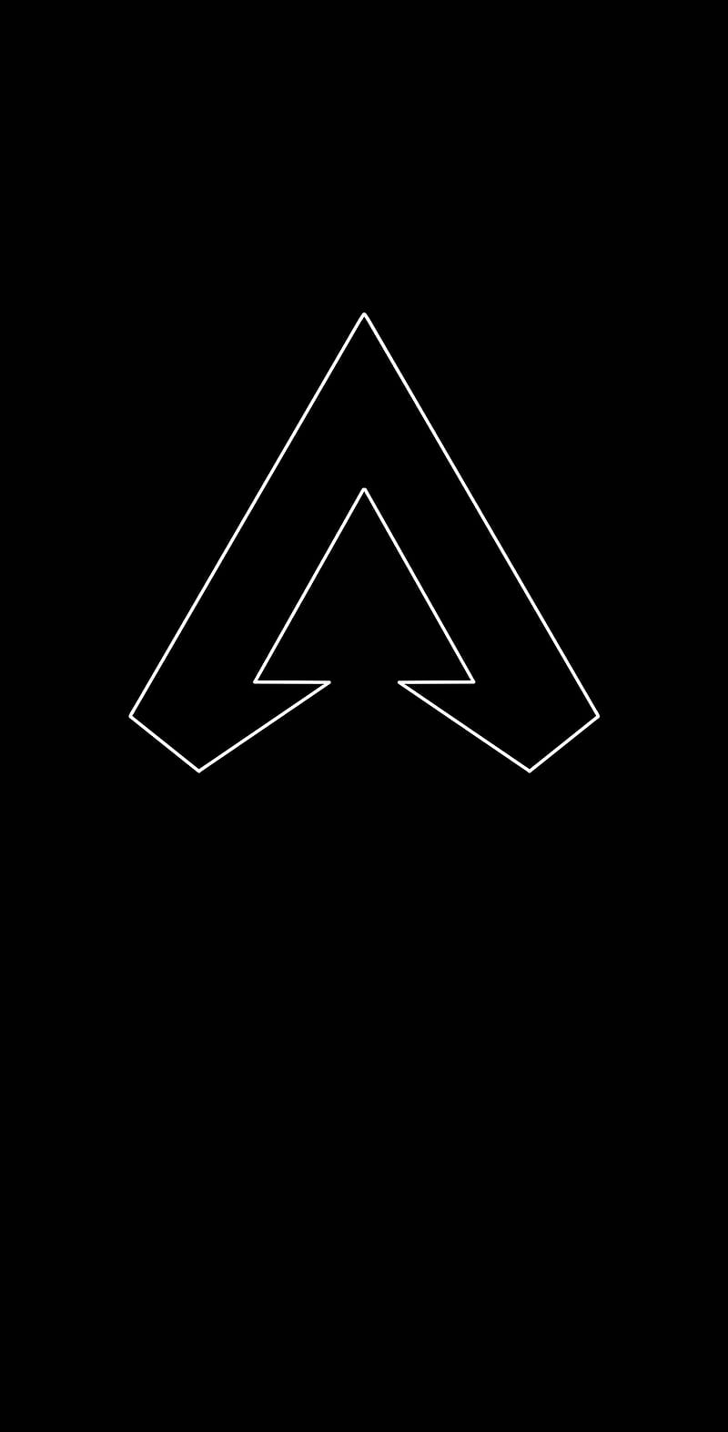 Apex Legends, games, amoled, oled, logo, neon, HD phone wallpaper