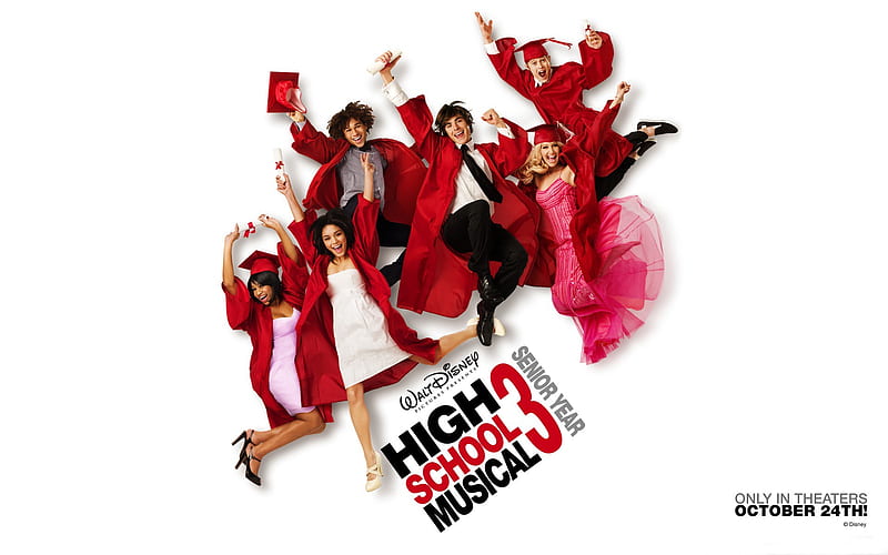 High School Musical Movie 03, HD wallpaper