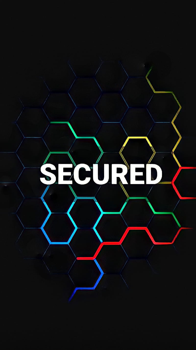 Secured, edge, hack, hacker, lock screen, professional, prt, rgb, text, HD  phone wallpaper | Peakpx