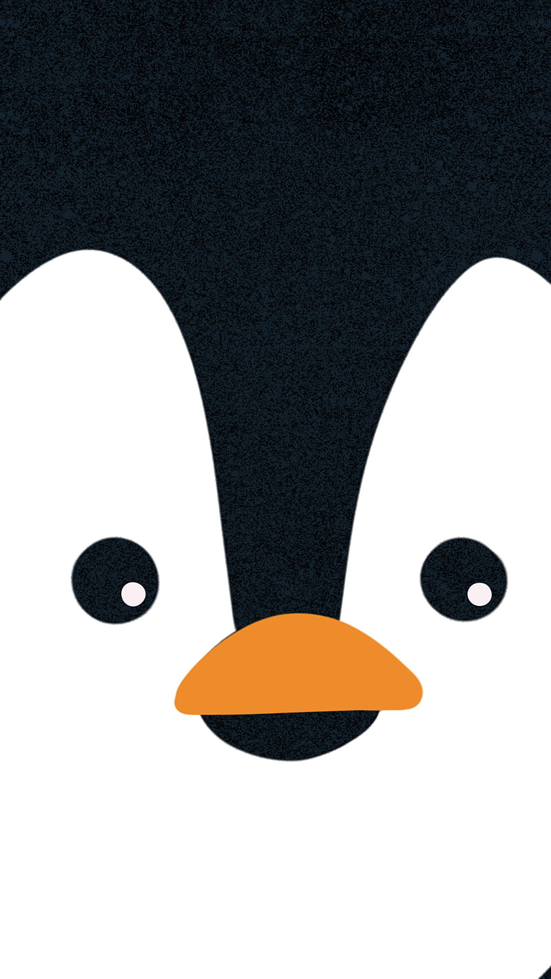Pingüino, animales, blanco y negro, lindo, dibujo, Fondo de pantalla de  teléfono HD | Peakpx