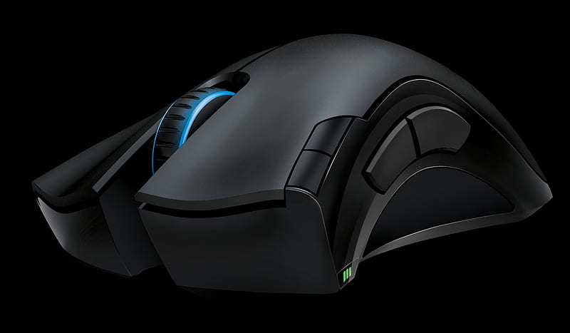 Razer Mamba Wireless. Wired. What the f.... ever., black, mouse, HD wallpaper