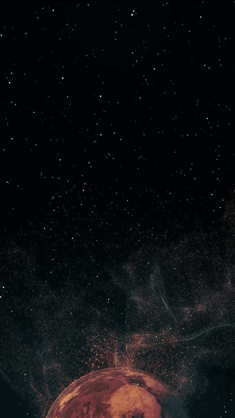 Lava Planet, Bertil, black, dark, erupting, stars, sun, universe, HD phone  wallpaper | Peakpx