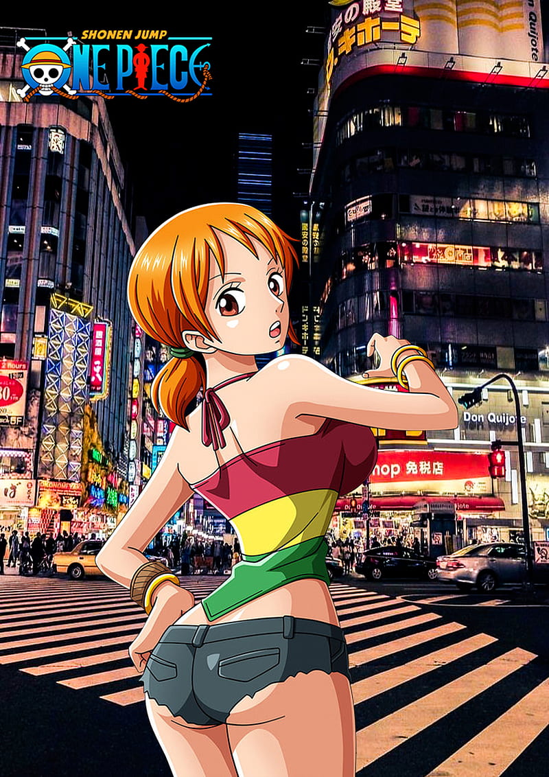 Nami Wallpaper for mobile  One piece wallpaper iphone One piece nami One  peice anime