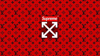 Supreme x shop off white wallpaper