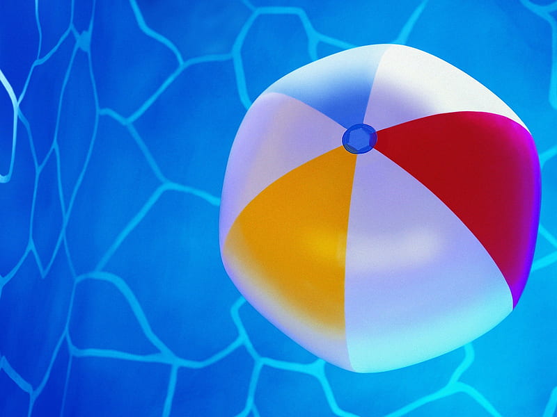 Beach Ball - Summer Still Life graphy logo 01, HD wallpaper