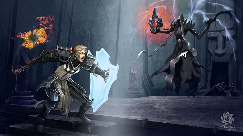 Diablo, Video Game, Malthael (Diablo Iii), Diablo Iii: Reaper Of Souls, Crusader (Diablo Iii), HD wallpaper