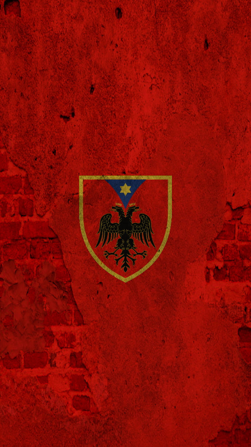 Albania Skanderbeg, flag, theme, player, wall, themes, albania, HD phone wallpaper