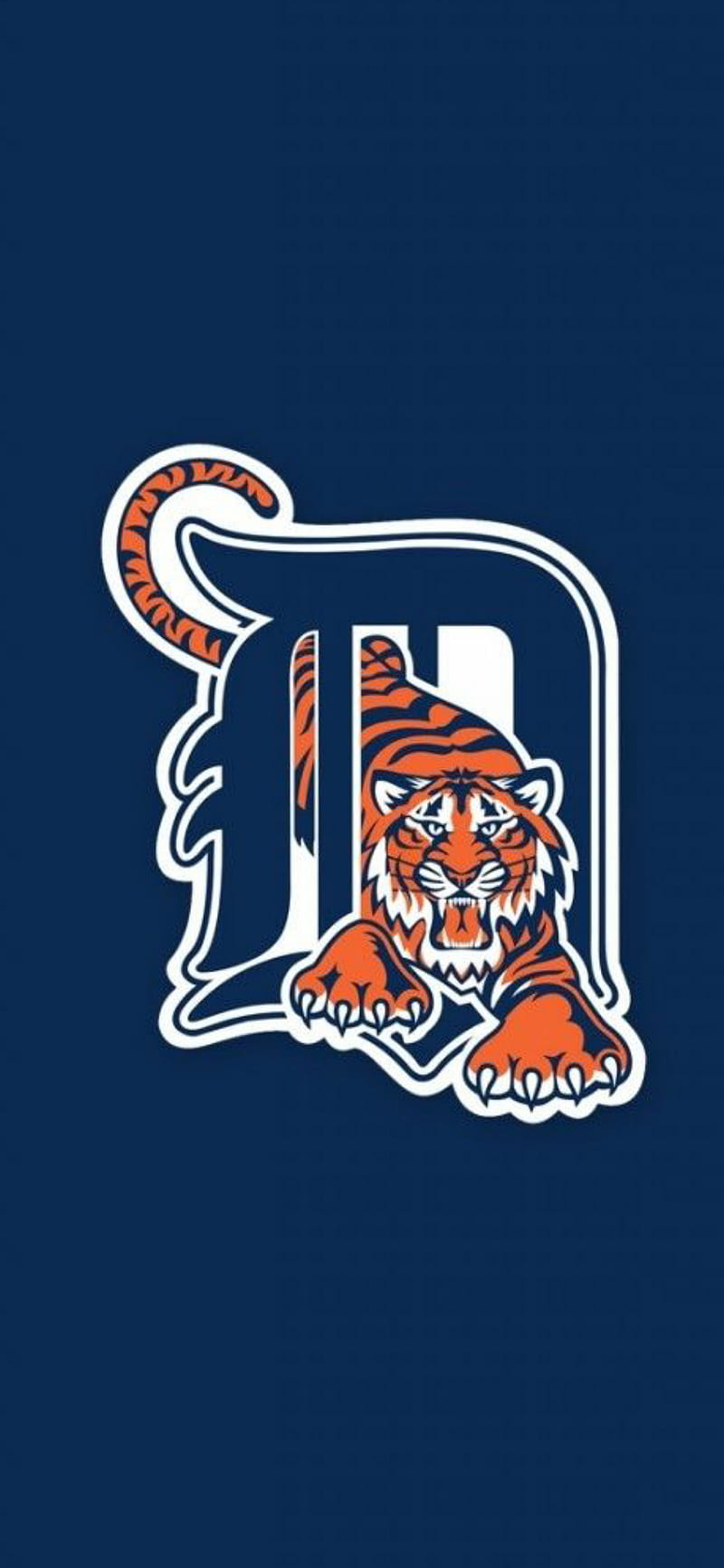 Detroit Tigers, detroit, logo, michigan, mlb, teams, tigers, HD phone wallpaper