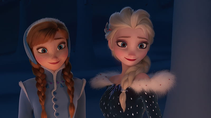 heks Telegraaf Dankbaar Anna Elsa Olaf's Frozen Adventure, HD wallpaper | Peakpx