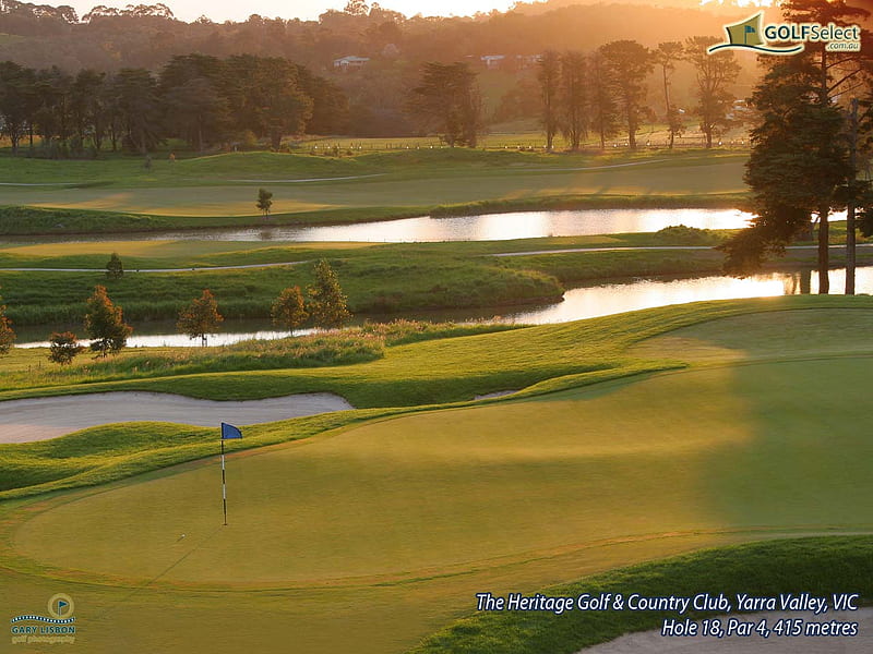 The Heritage Golf & Country Club, golf course, golf, awesome, bonito, links, HD wallpaper