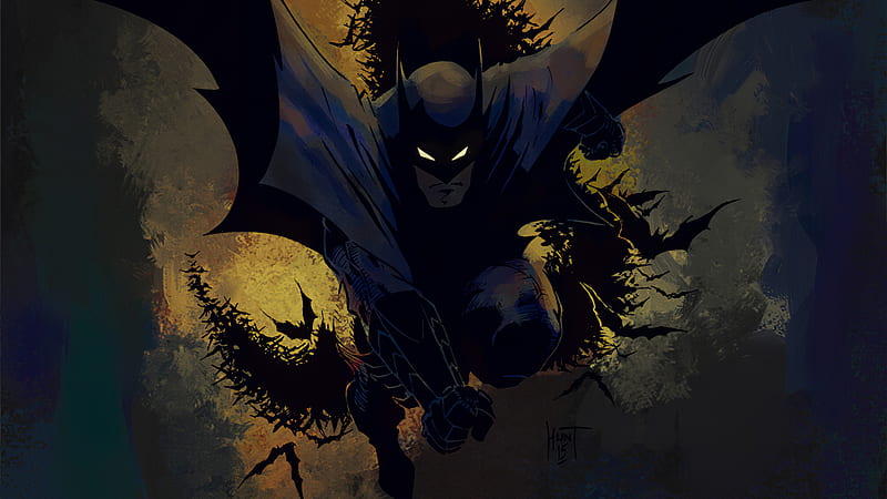 Batman Art 2020, batman, superheroes, artist, artwork, digital-art, artstation, HD wallpaper