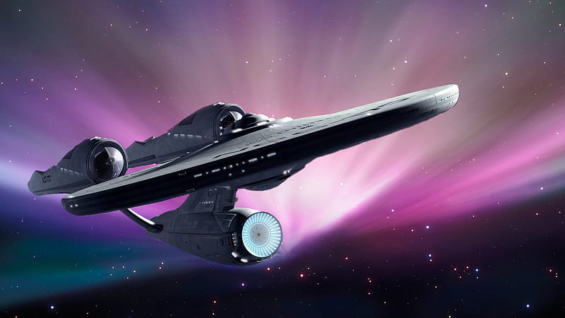 Star Trek With Purple Light Radiation Star Trek, HD wallpaper