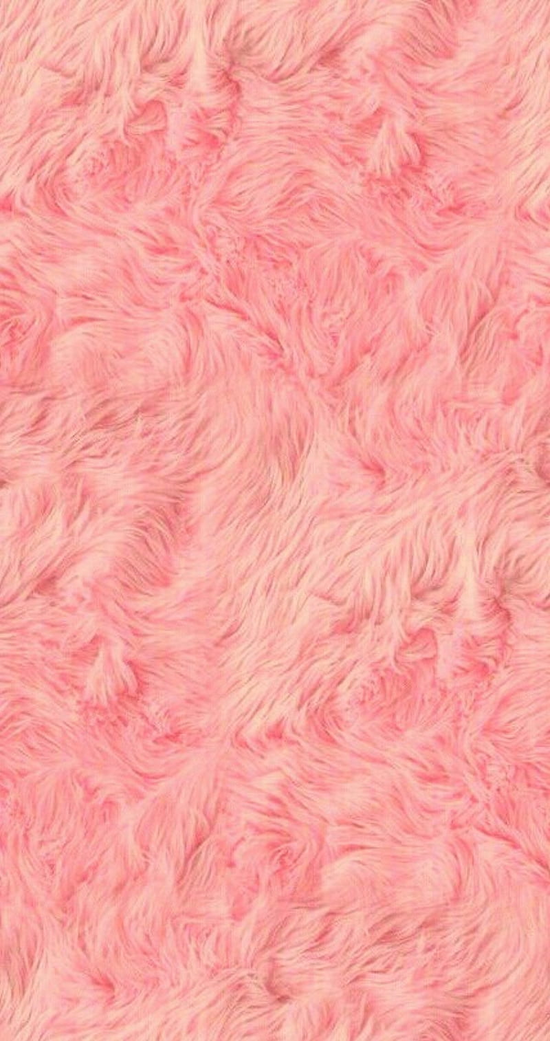 Pink fur, HD phone wallpaper