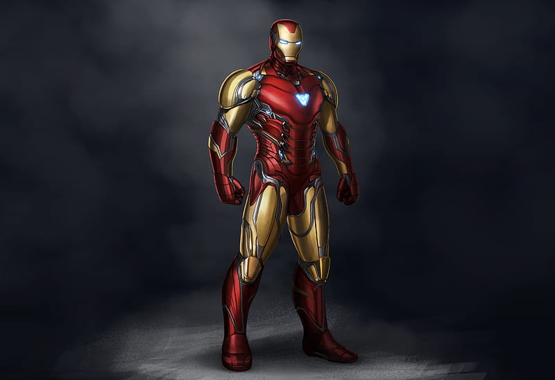 Ironman Avengers Endgame Suit Mark 85, HD wallpaper