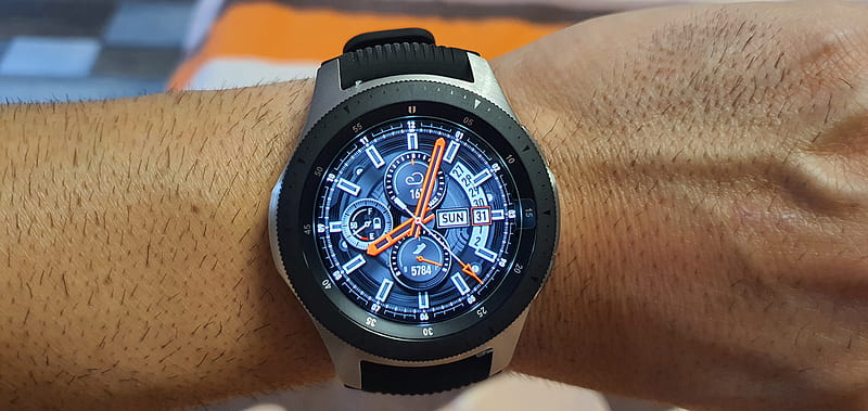 Samsung Galaxy Watch, clock, gear, gears, HD wallpaper