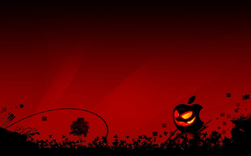 Apple Halloween Boo Holiday Mac Background Other Macbook Wallpapers   Imágenes españoles